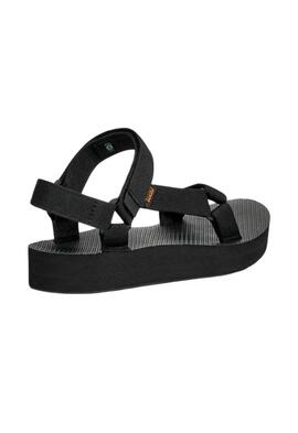 Sandalen Teva Hurricane Gummi Schwarz für Damen