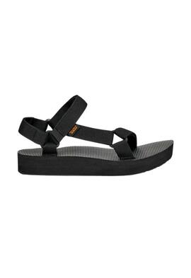 Sandalen Teva Hurricane Gummi Schwarz für Damen