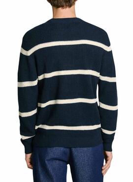 Pullover Pepe Jeans Cairo navy blau für Männer