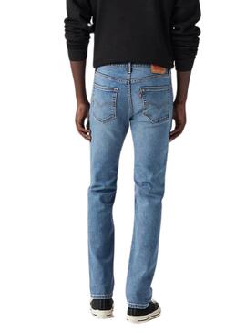 Jeans Levis 511 mittelblaue Denim für Herren