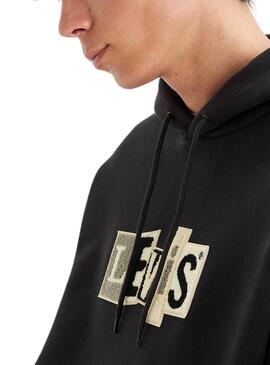 Levis Skate Black Hoodie für Männer