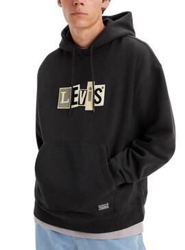 Levis Skate Black Hoodie für Männer