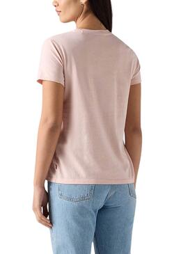 T-Shirt Levis The Perfect Tee in Neutrals rosa für Frauen