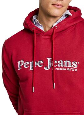 Sudadera Pepe Jeans Somers Rot für Männer