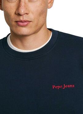 Sweatshirt Pepe Jeans Axel navy blue für Männer