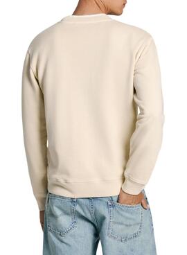 Sweater Pepe Jeans Simon beige für Männer