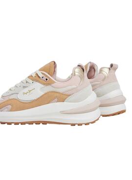 Sneakers Pepe Jeans Winslow Urban camel für Frauen