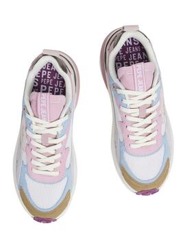 Sneaker Pepe Jeans Winslow Urban in Rosa für Damen