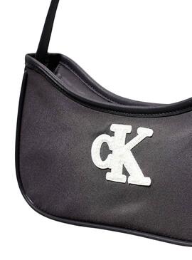 Calvin Klein Teddy Logo schwarze Tasche für Mädchen