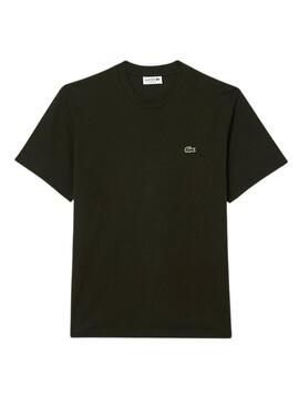 Grünes Basic-T-Shirt von Lacoste für Männer