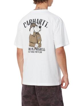 T-Shirt Carhartt Inspector weiß für Männer