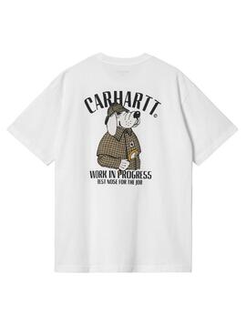 T-Shirt Carhartt Inspector weiß für Männer