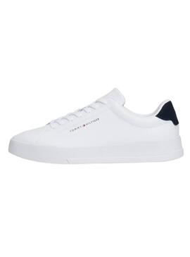 Tommy Hilfiger Court Weiß Turnschuhe für Männer