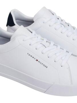 Tommy Hilfiger Court Weiß Turnschuhe für Männer