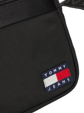 Tommy Jeans Daily Reporter schwarze Tasche für Männer