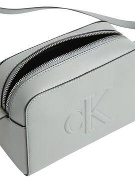 Tasche Calvin Klein Kamera grau für Frauen