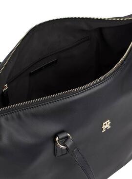 Handtasche Tommy Hilfiger Poppy Schwarz für Damen