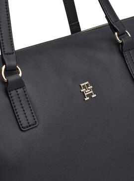 Handtasche Tommy Hilfiger Poppy Schwarz für Damen