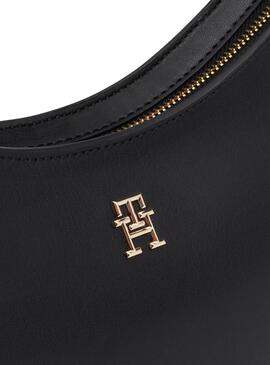 Handtasche von Tommy Hilfiger Saddle in Schwarz für Damen