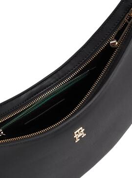 Handtasche von Tommy Hilfiger Saddle in Schwarz für Damen