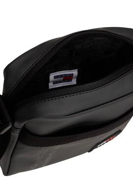 Tommy Jeans Essential Crossover Reporter schwarze Tasche für Männer