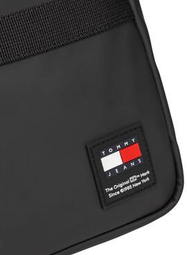 Tommy Jeans Essential Crossover Reporter schwarze Tasche für Männer