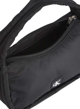 Handtasche Calvin Klein Jeans Block Mini Zip Schwarz für Frauen