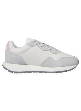 Tommy Jeans Eva Runner grau Turnschuhe für Frauen