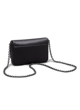 Calvin Klein Jeans Minimal Monogram Flap schwarze Handtasche für Frauen