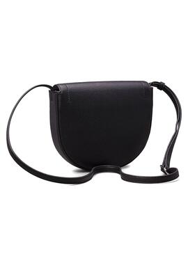 Calvin Klein Jeans Saddle Minimal schwarze Handtasche für Frauen