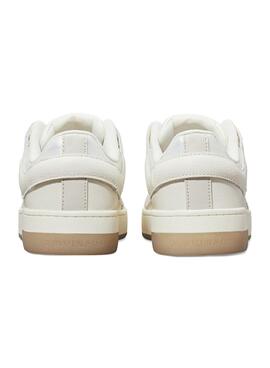 Turnschuhe Calvin Klein Jeans Basket Cupsole beige für Frauen