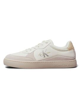 Turnschuhe Calvin Klein Jeans Classic Cupsole Low beige für Männer