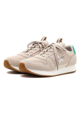 Sneakers Calvin Klein Jeans Runner Laceup beige für Männer