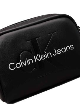 Tasche Calvin Klein Jeans Camera schwarz für Frauen