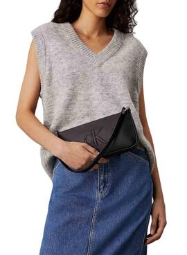 Tasche Calvin Klein Jeans Pouch Schwarz für Frauen