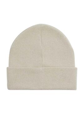 Beanie Calvin Klein Monogramm beige für Frauen und Männer