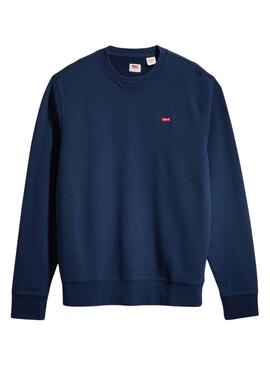 Levis Basic Blue Hoodie für Männer