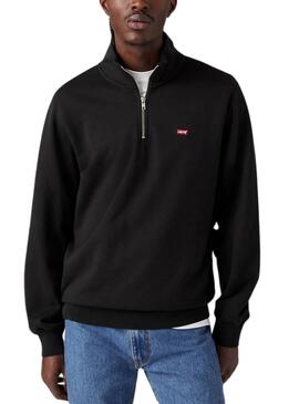 Sweatshirt Levis Original HM Schwarz für Männer