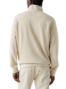 Levis Original HM Sweatshirt in Beige für Herren