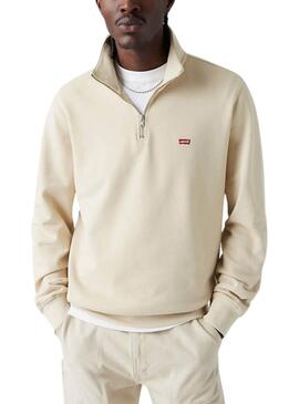 Levis Original HM Sweatshirt in Beige für Herren