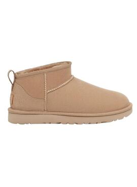 Stiefelettes UGG Classic Ultra Mini Sand Beige für Damen