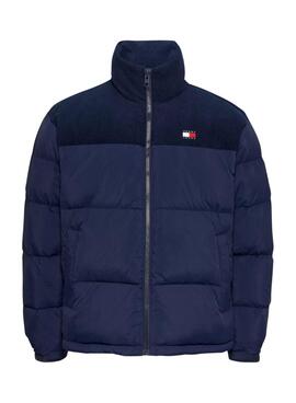 Herrenjacke Tommy Jeans Cord Alaska in Blau