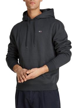 Tommy Jeans Hoodie schwarz für Herren