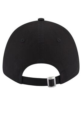 Kappe New Era Metallic Logo schwarz für männer und frauen