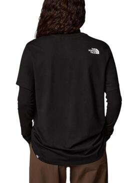 T-Shirt The North Face Fine Schwarz für frauen