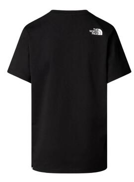 T-Shirt The North Face Fine Schwarz für frauen