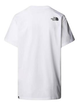 T-Shirt The North Face Fine weiß für damen