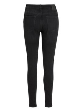 Jeanshose Vila Visarah schwarze denim für frauen