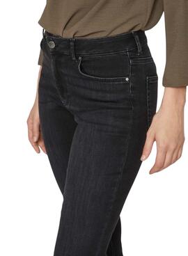 Jeanshose Vila Visarah schwarze denim für frauen