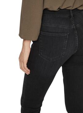 Jeanshose Vila Visarah schwarze denim für frauen